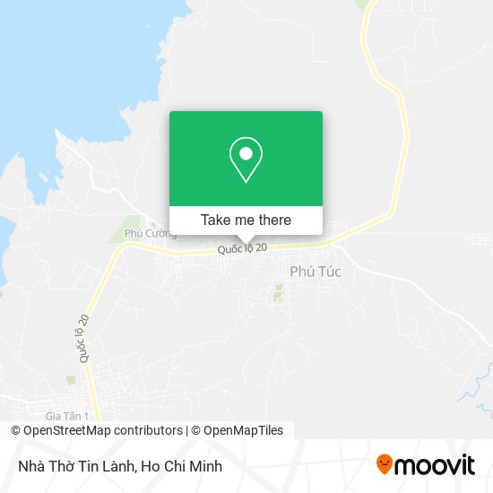 Nhà Thờ Tin Lành map