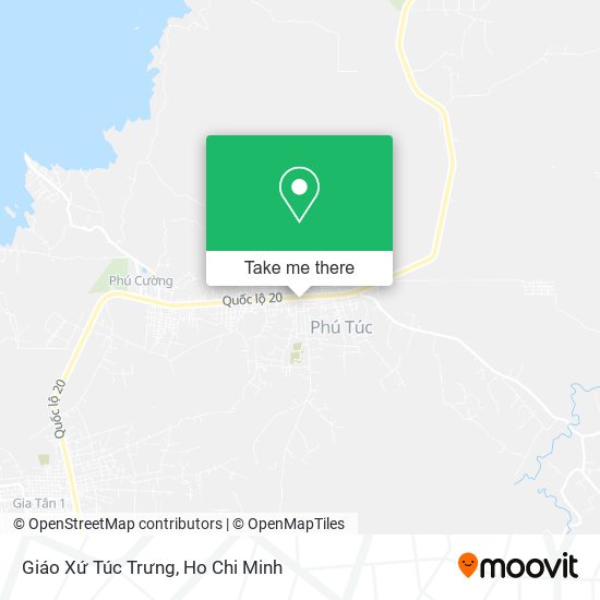 Giáo Xứ Túc Trưng map