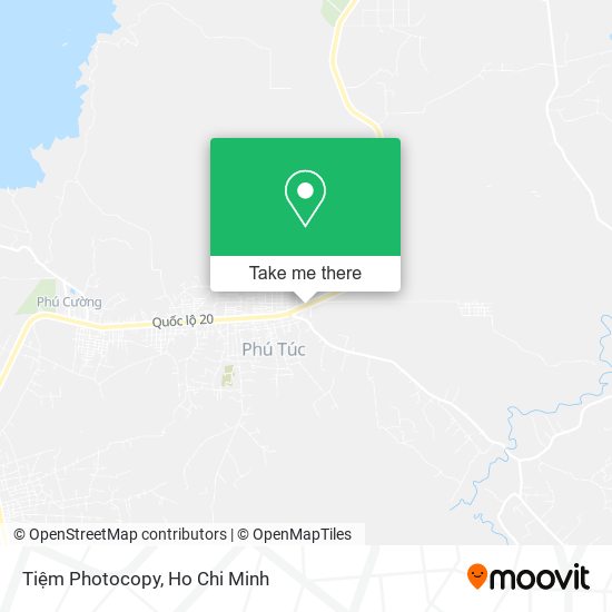 Tiệm Photocopy map
