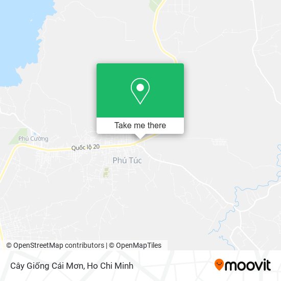 Cây Giống Cái Mơn map
