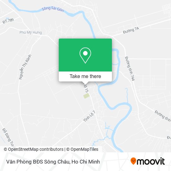 Văn Phòng BĐS Sông Châu map