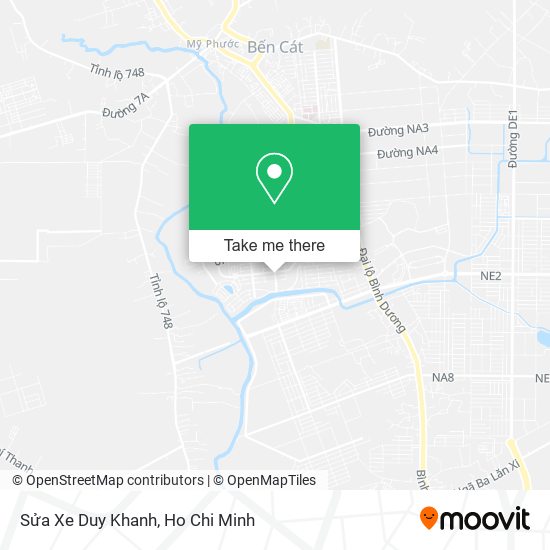 Sửa Xe Duy Khanh map