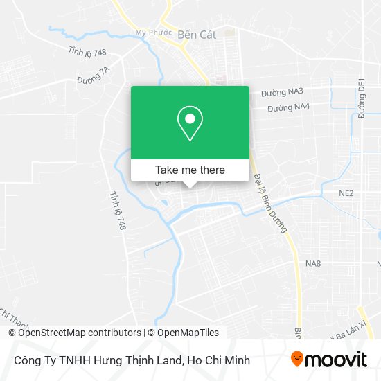 Công Ty TNHH Hưng Thịnh Land map