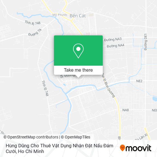 Hùng Dũng Cho Thuê Vật Dụng Nhận Đặt Nấu Đám Cưới map