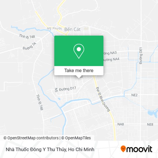 Nhà Thuốc Đông Y Thu Thủy map
