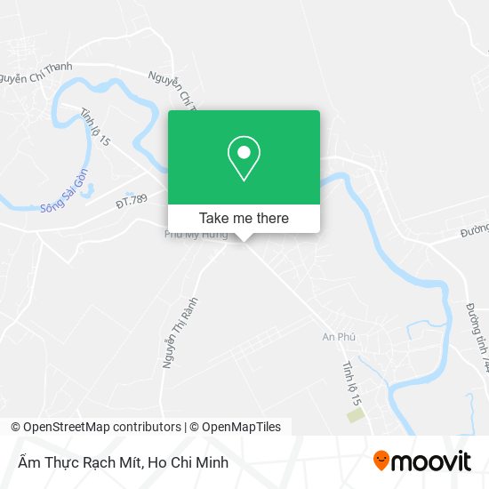 Ẩm Thực Rạch Mít map