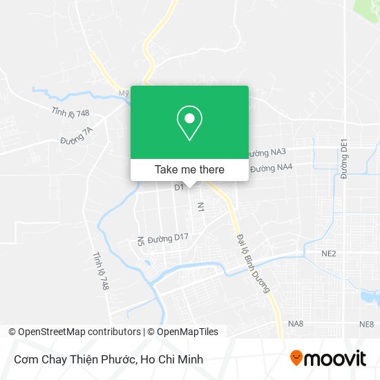 Cơm Chay Thiện Phước map