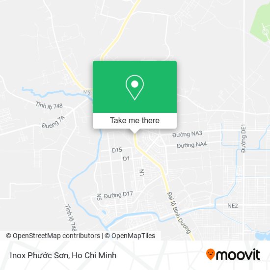 Inox Phước Sơn map