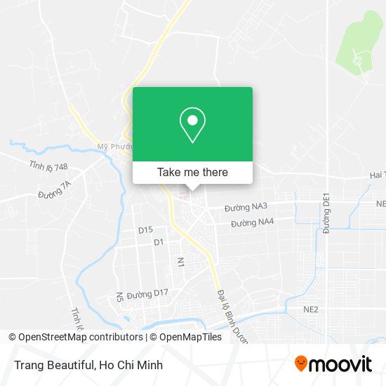 Trang Beautiful map