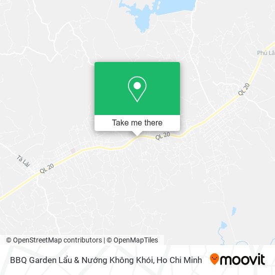 BBQ Garden Lẩu & Nướng Không Khói map