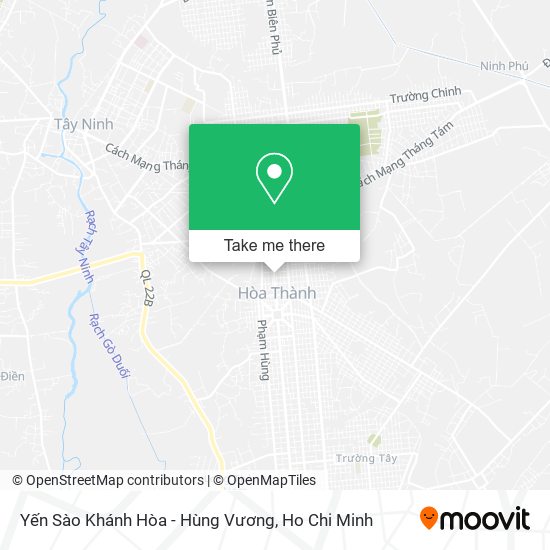 Yến Sào Khánh Hòa - Hùng Vương map