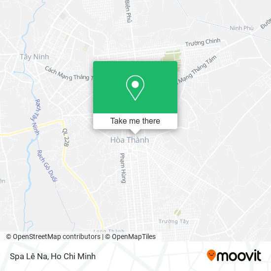 Spa Lê Na map