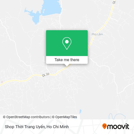Shop Thời Trang Uyển map