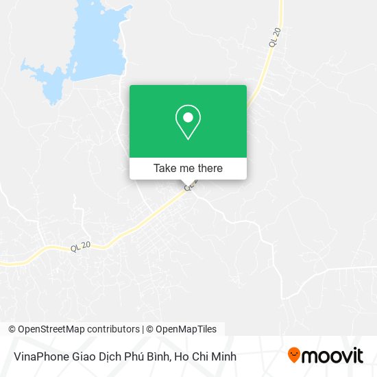 VinaPhone Giao Dịch Phú Bình map