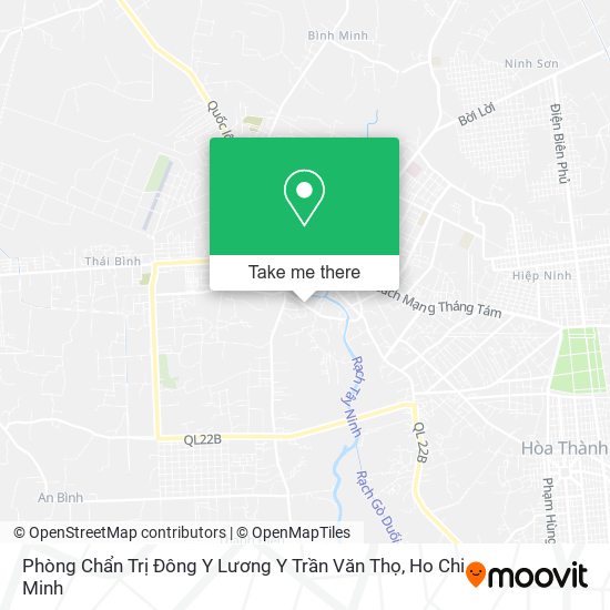Phòng Chẩn Trị Đông Y Lương Y Trần Văn Thọ map