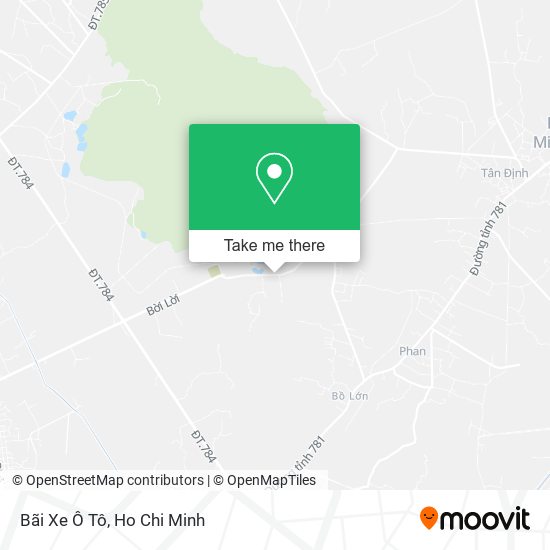 Bãi Xe Ô Tô map