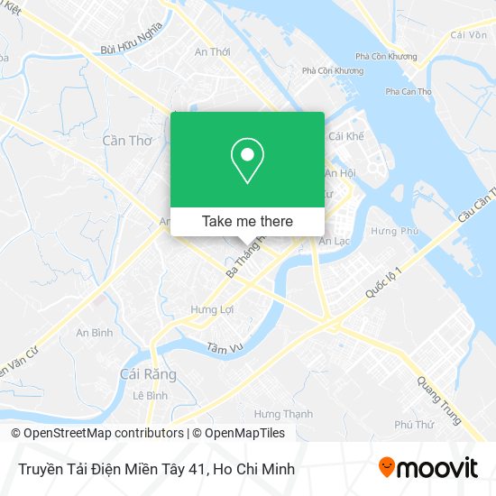 Truyền Tải Điện Miền Tây 41 map