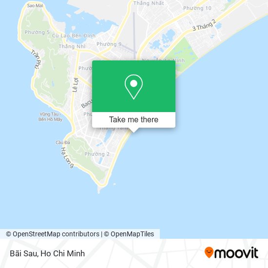 Bãi Sau map