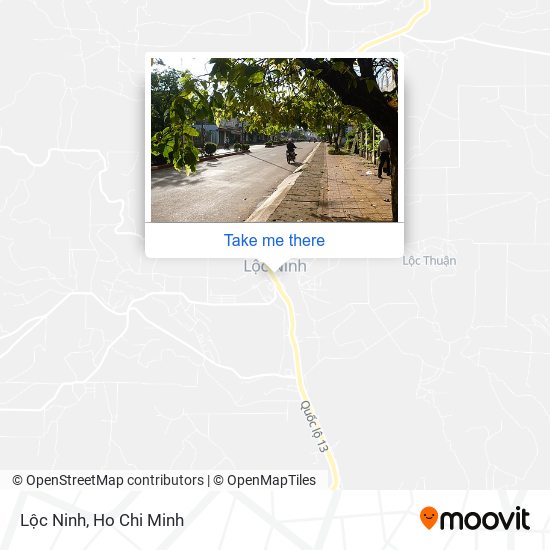 Lộc Ninh map