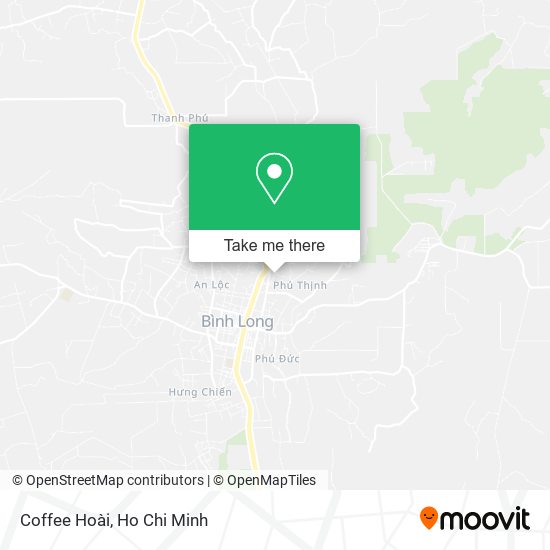 Coffee Hoài map