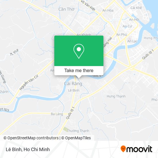 Lê Bình map