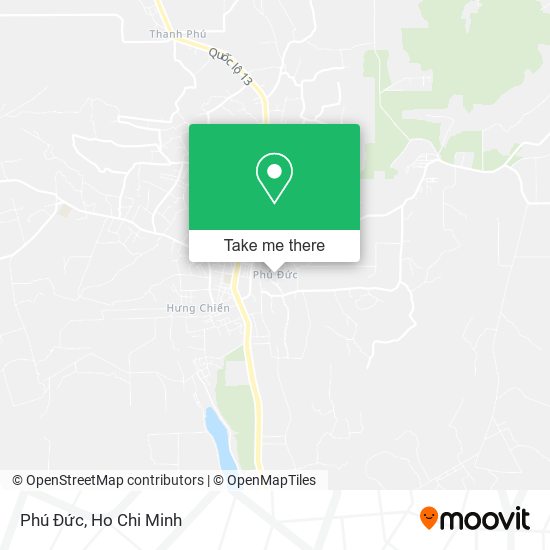 Phú Đức map
