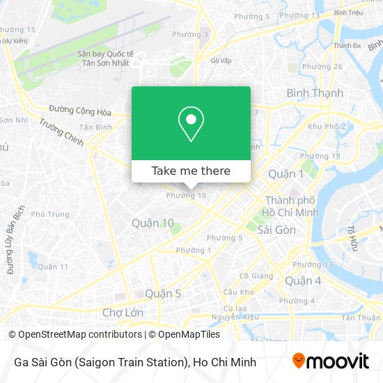 Ga Sài Gòn (Saigon Train Station) map