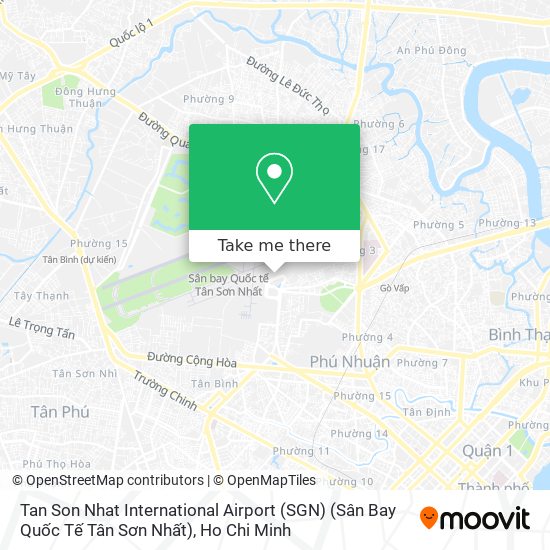 Tan Son Nhat International Airport (SGN) (Sân Bay Quốc Tế Tân Sơn Nhất) map