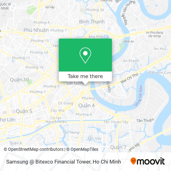Samsung @ Bitexco Financial Tower map