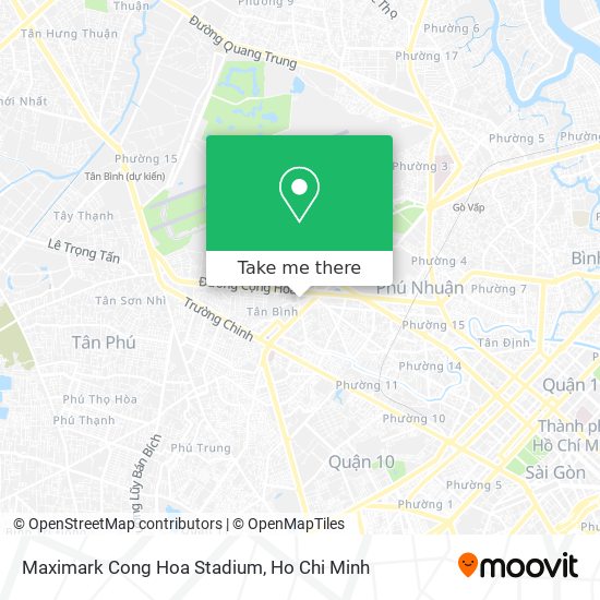 Maximark Cong Hoa Stadium map