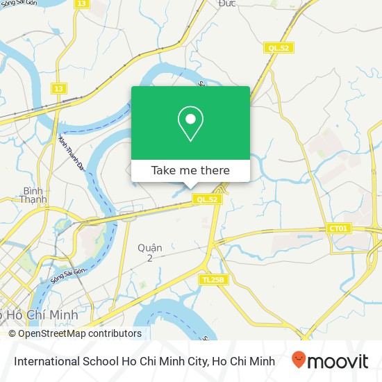 International School Ho Chi Minh City map