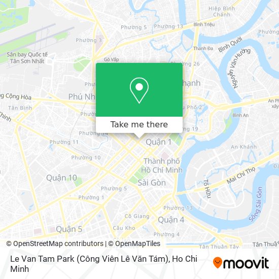 Le Van Tam Park (Công Viên Lê Văn Tám) map