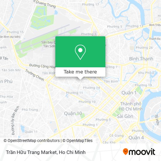 Trần Hữu Trang Market map