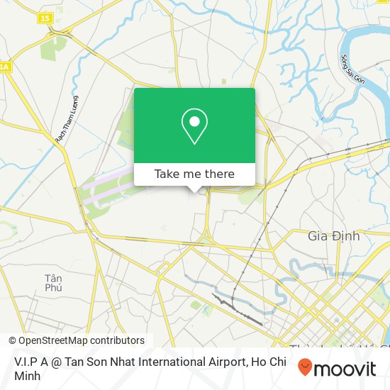 V.I.P A @ Tan Son Nhat International Airport map