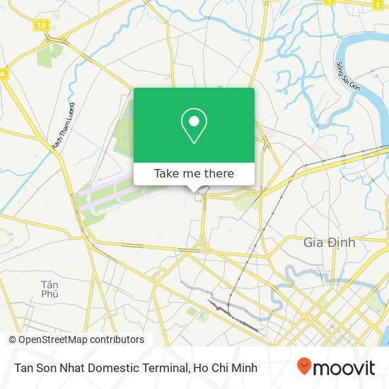 Tan Son Nhat Domestic Terminal map