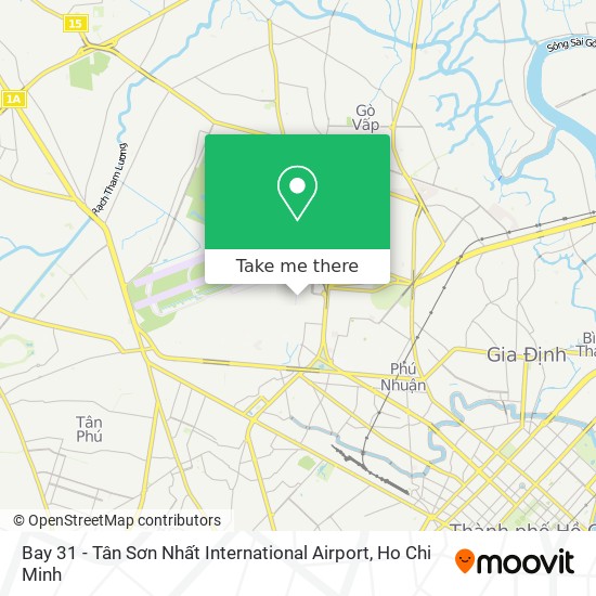 Bay 31 - Tân Sơn Nhất International Airport map