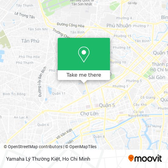 Yamaha Lý Thường Kiệt map