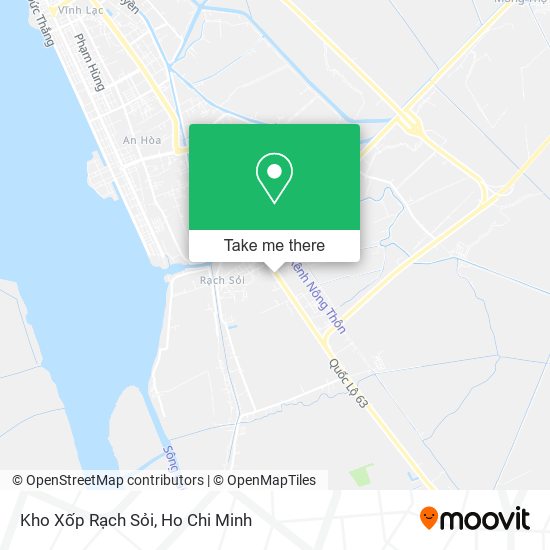 Kho Xốp Rạch Sỏi map
