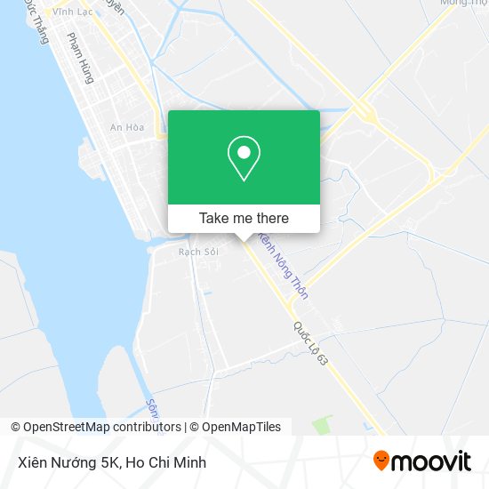 Xiên Nướng 5K map