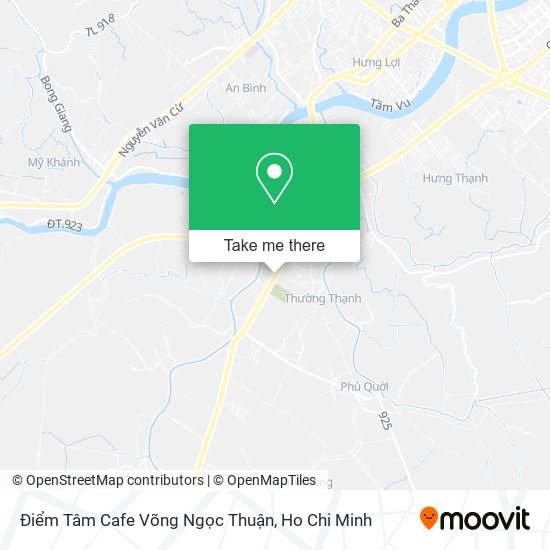 Điểm Tâm Cafe Võng Ngọc Thuận map