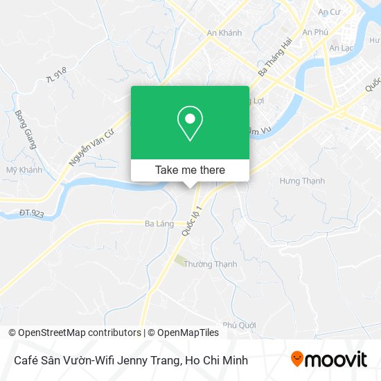 Café Sân Vườn-Wifi Jenny Trang map