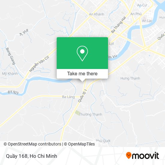 Quầy 168 map