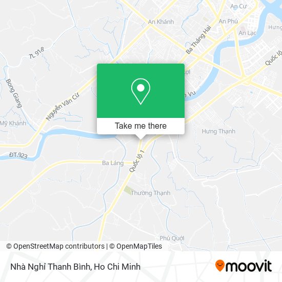 Nhà Nghỉ Thanh Bình map