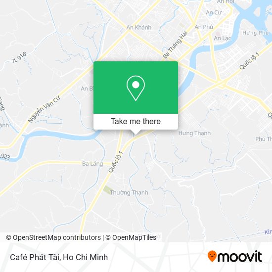 Café Phát Tài map