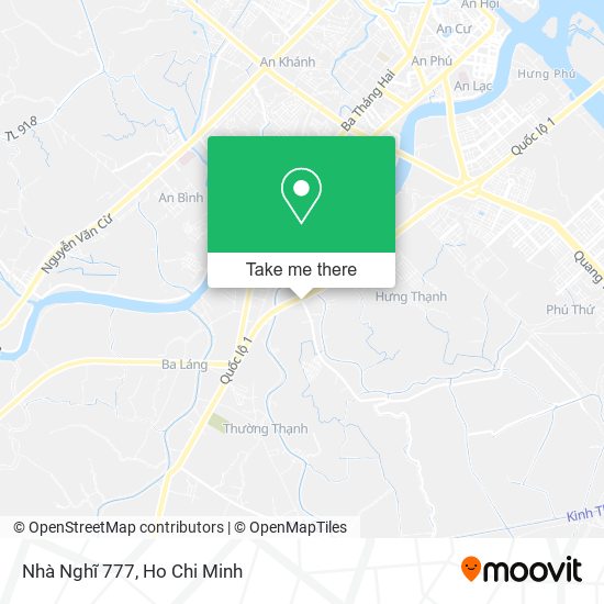 Nhà Nghĩ 777 map