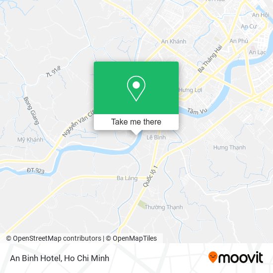 An Binh Hotel map