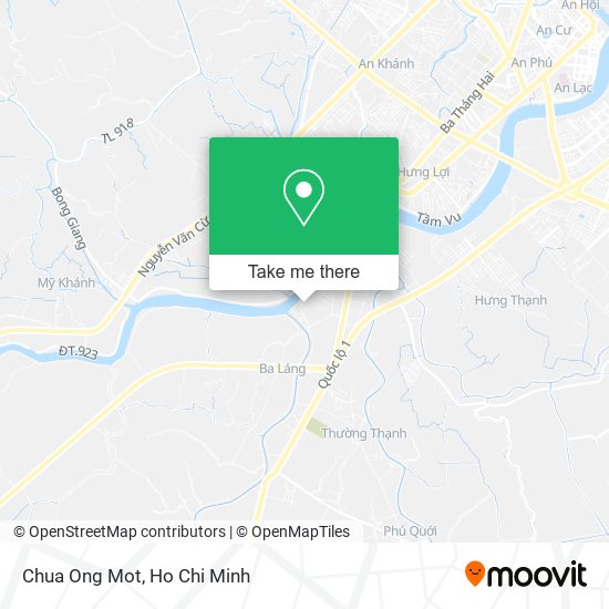 Chua Ong Mot map