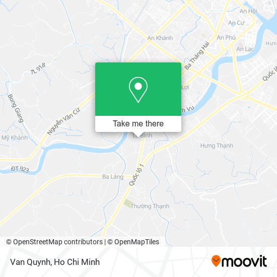 Van Quynh map