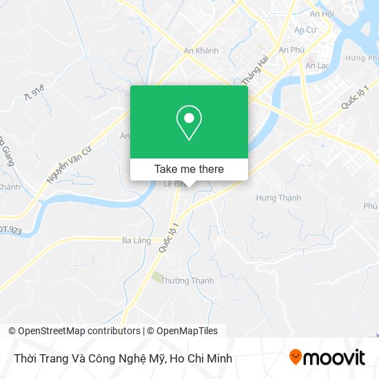 Thời Trang Và Công Nghệ Mỹ map
