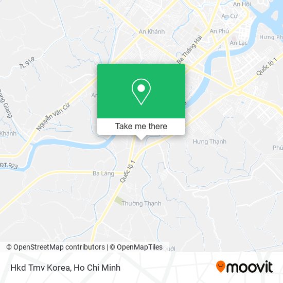 Hkd Tmv Korea map